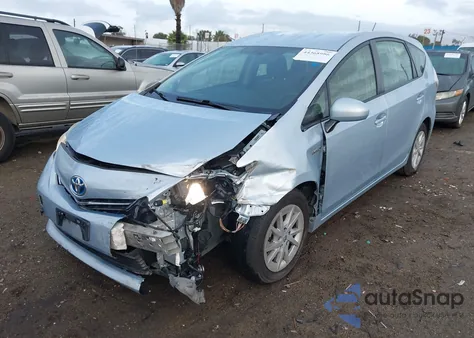 2012 Toyota Prius V Three z USA, uszkodzony, nr VIN JTDZN3EU4C3168636